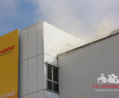 Grossbrand in Bietigheimer Möbelhaus - Großeinsatz für Feuerwehr, Rettungsdienst und Polizei