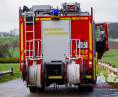 Großer Sucheinsatz auf dem Neckar zwischen Marbach und Ludwigsburg, nachdem ein Boot in starker Strömung gekentert sein soll