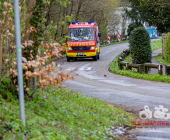 Großer Sucheinsatz auf dem Neckar zwischen Marbach und Ludwigsburg, nachdem ein Boot in starker Strömung gekentert sein soll