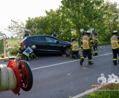 Verkehrsunfall mit mehreren verletzten Personen zwischen Marbach und Poppenweiler