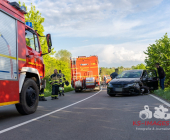 Verkehrsunfall mit mehreren verletzten Personen zwischen Marbach und Poppenweiler