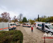 Amok-Übung: Gemeinsame Großübung des Deutschen Roten Kreuzes und des Polizeipräsidiums Ludwigsburg in Marbach am Neckar