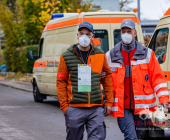 Amok-Übung: Gemeinsame Großübung des Deutschen Roten Kreuzes und des Polizeipräsidiums Ludwigsburg in Marbach am Neckar