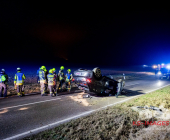 Schwerer Verkehrsunfall auf der L1127: Fahrer schwer verletzt nach riskantem Überholmanöver