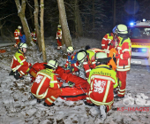 Spektakuläre Alarmübung – Feuerwehr Leonberg übt Eisrettung unter Einsatzbedingungen