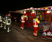 Brand in Gerlinger Wohn- und Geschäftshaus beschäftigt Feuerwehr über Stunden