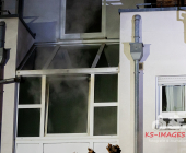 Verheerender Gebäudebrand in Markgröningen, Auf Hart 83, mit tragischem Verlust von Menschenleben