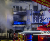 Verheerender Gebäudebrand in Markgröningen, Auf Hart 83, mit tragischem Verlust von Menschenleben