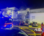 Verheerender Gebäudebrand in Markgröningen, Auf Hart 83, mit tragischem Verlust von Menschenleben