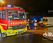 Schwerer Verkehrsunfall mit Linienbus - 1 Toter, 2 Schwerverletzte