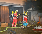 ***INFOUPDATE PRESSEMITTEILUNG*** Gebäudebrand in Leonberg-Höfingen führt zu Großeinsatz von Feuerwehr und Rettungsdienst.
