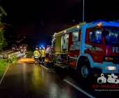 Alkoholunfall am 1. Mai - Fahrzeug überschlagt sich weg Alkohol und nicht angepasster Geschwindigkeit