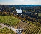 LUFTAUFNAHMEN: Der schönste Aussichtspunkt in der Region aufgewertet