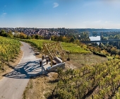 LUFTAUFNAHMEN: Der schönste Aussichtspunkt in der Region aufgewertet
