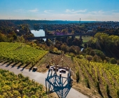 LUFTAUFNAHMEN: Der schönste Aussichtspunkt in der Region aufgewertet