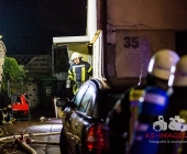 11 Verletzte bei Matrazenbrand in einem Kinderzimmer - Vater bei Löschversuche schwer verletzt