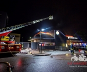 Feuer im Burgerking - Abzugshaube über Burgerbrater fängt Feuer