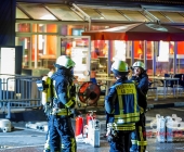 Feuer im Burgerking - Abzugshaube über Burgerbrater fängt Feuer