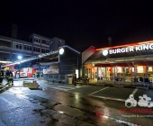 Feuer im Burgerking - Abzugshaube über Burgerbrater fängt Feuer