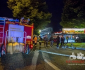 Feuer im Burgerking - Abzugshaube über Burgerbrater fängt Feuer