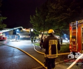 Feuer im Burgerking - Abzugshaube über Burgerbrater fängt Feuer