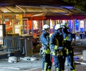Feuer im Burgerking - Abzugshaube über Burgerbrater fängt Feuer
