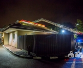 Feuer im Burgerking - Abzugshaube über Burgerbrater fängt Feuer