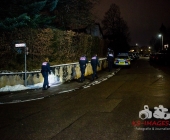 Großaufgebot der Polizei bei Wohnungsdurchsuchung in Backnang