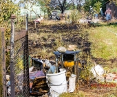 Vahrlässiges Feuer im Gartengrundstück führt zu Flächenbrand