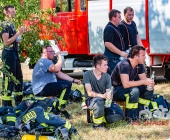 Vahrlässiges Feuer im Gartengrundstück führt zu Flächenbrand