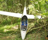 Segelflieger stÃ¼rzt im Waldgebiet ab - Familienvater schwer verletzt