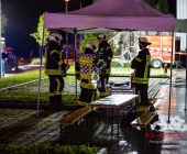 Chemische Reaktion im Tauchbecken - Großer Gefahrguteinsatz in Asperg