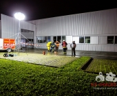 Chemische Reaktion im Tauchbecken - Großer Gefahrguteinsatz in Asperg