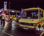 Chemische Reaktion im Tauchbecken - Großer Gefahrguteinsatz in Asperg