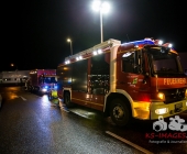 Chemische Reaktion im Tauchbecken - Großer Gefahrguteinsatz in Asperg