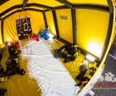 Chemische Reaktion im Tauchbecken - Großer Gefahrguteinsatz in Asperg