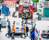 Gefahrgutunfall in einem Kaufland - Laden musste geräumt werden