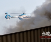 Großbrand in Remseck - Landkreise Helfen sich aus -  Waffenfund bei Löscheinsatz - Feuerwehrmann verletzt