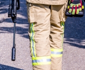 WAFFENFUND [ALLE MOTIVE] bei Großbrand in Remseck