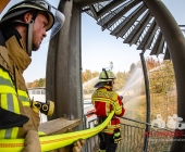 Impressionen Grundausbildung bei der Feuerwehr Marbach