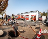 Impressionen Grundausbildung bei der Feuerwehr Marbach