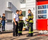 22 neue Feuerwehrleute für den Landkreis Ludwigsburg