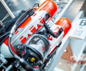 Kunstvolle Impression: "Interschutz 2015"