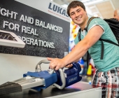 Kunstvolle Impression: "Interschutz 2015"