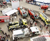 Kunstvolle Impression: "Interschutz 2015"