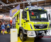 Kunstvolle Impression: "Interschutz 2015"