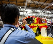 Kunstvolle Impression: "Interschutz 2015"