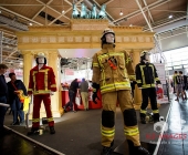 Kunstvolle Impression: "Interschutz 2015"