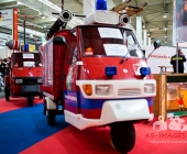 Kunstvolle Impression: "Interschutz 2015"