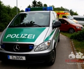 Tödlicher Arbeitsunfall - 2 Menschen in Baukran eingeklemmt